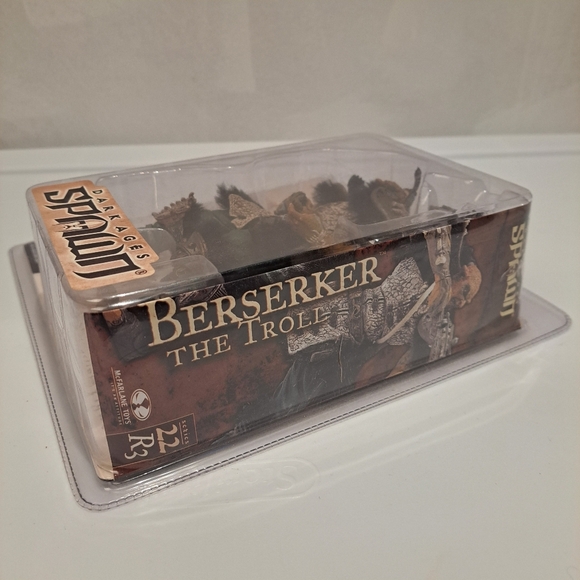Spawn McFarlane Toy Dark Ages Series 22 The Viking Age BERSERKER THE TROLL 2002 - Picture 3 of 6